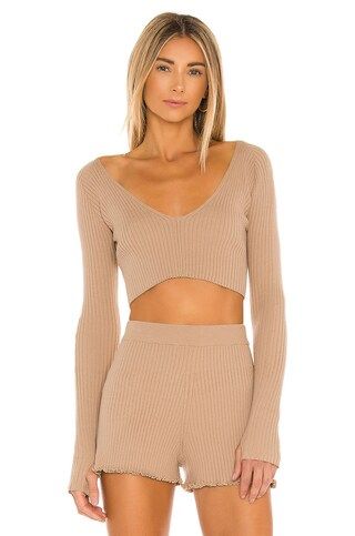 Noelle Cropped Sweater
                    
                    MAJORELLE | Revolve Clothing (Global)