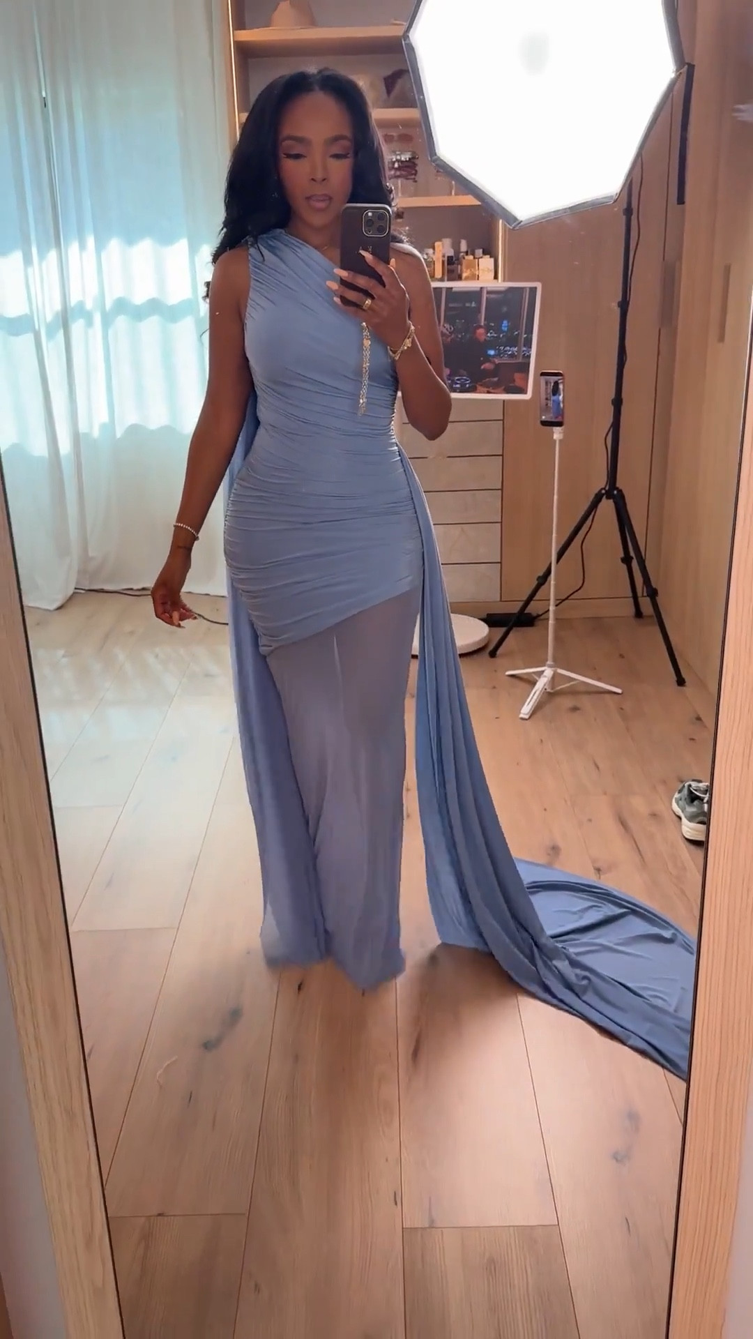 Scroll to shop!! This stunning draped one-shoulder gown makes an instant statement.

Perfect for weddings, formal events, gala nights, vacation dinners, and special occasions.

#LTKWedding #LTKPetite #LTKootd