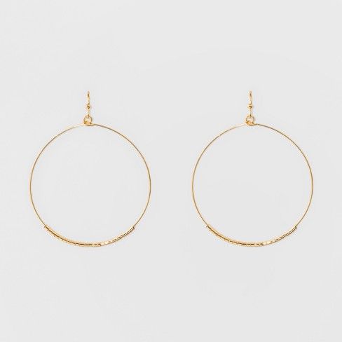 Hoop Earrings - A New Day™ Gold | Target