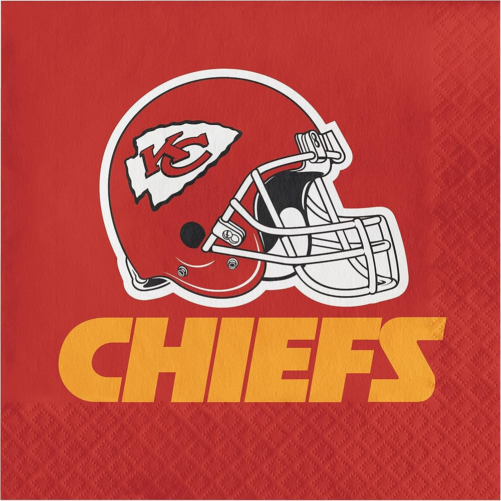 Trendware Kansas City Chiefs Napkins, 48 ct | Amazon (US)