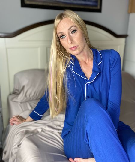 Have you had the luxury of sleeping in bamboo yet? These sheets and pjs are made of bamboo fiber and I have not felt anything softer 
😍 use code KARISSAH40 at checkout 

#LTKhome #LTKSale #LTKfamily
