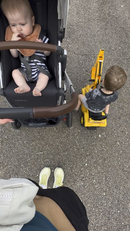 Our toddler’s current favorite excavator ride on toy | baby stroller | double stroller | size medium in my Amazon tank | 6 in my lululemon tracker shorts | our favorite baby drool bibs are so affordable and come in a big back of tons! 

#LTKfamily #LTKkids #LTKshoecrush