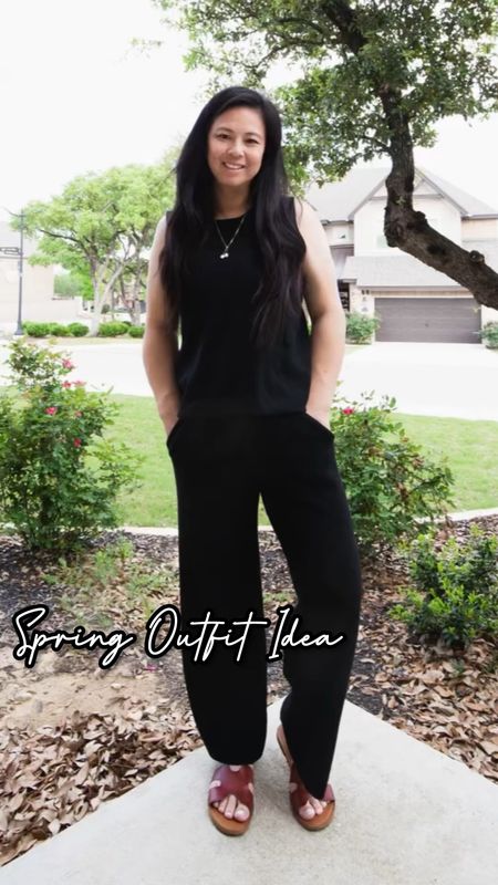 Easy Spring Outfit Idea - best two piece knit set!  So comfy and sized up for a looser fit.  Transitioning from winter into spring outfits, I paired it with my favorite coatigan!  

#LTKSeasonal #LTKworkwear #LTKstyletip