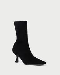 Tatum Black Suede Glove Boot | Loeffler Randall