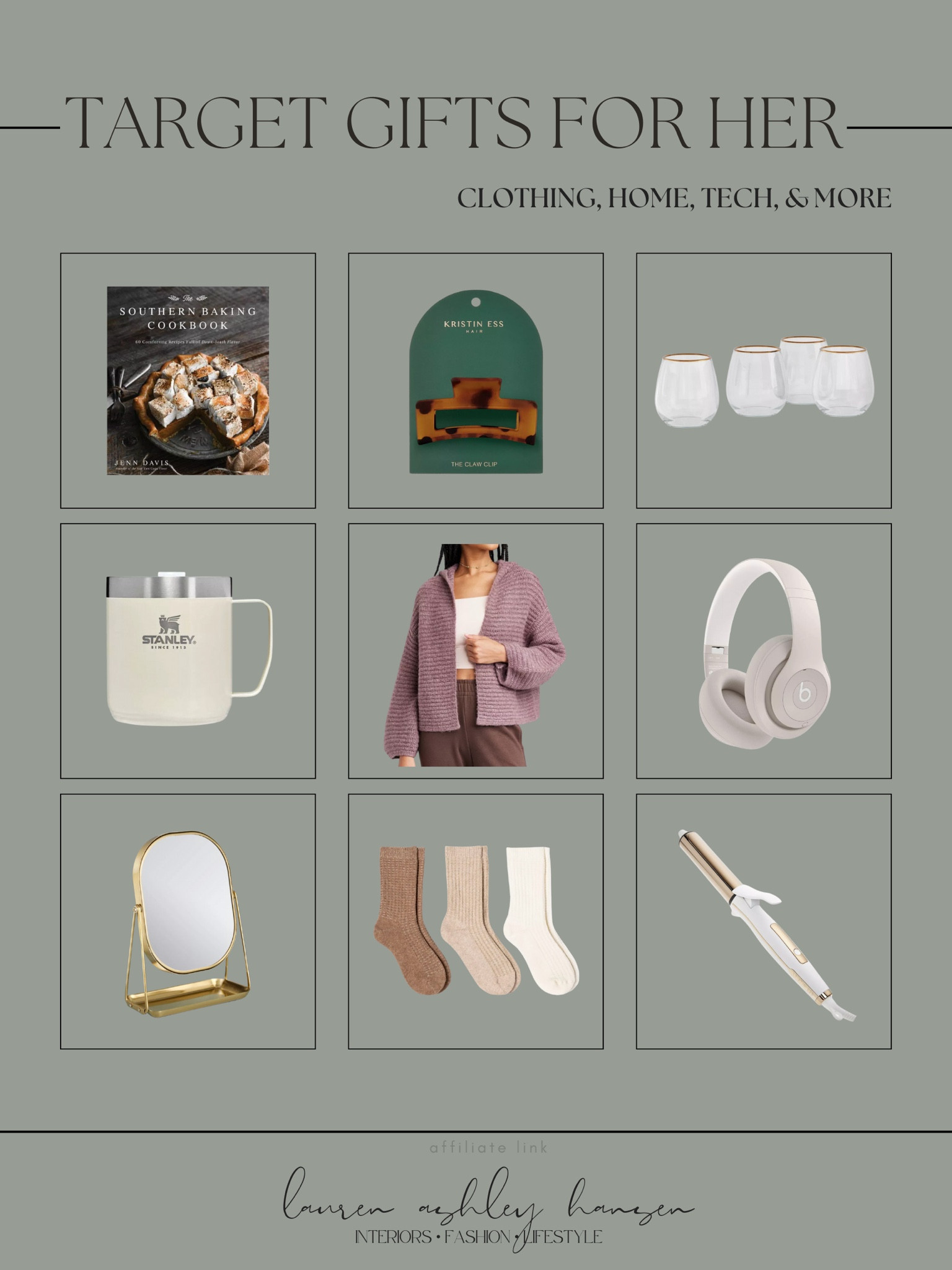 Target quick ship gift ideas for her! All of these items are available to ship (and will arrive) before Christmas! Great ideas for the beauty lover, wine lover, cook, on the go girl, and more! 

#LTKGiftGuide #LTKfindsunder100 #LTKSeasonal