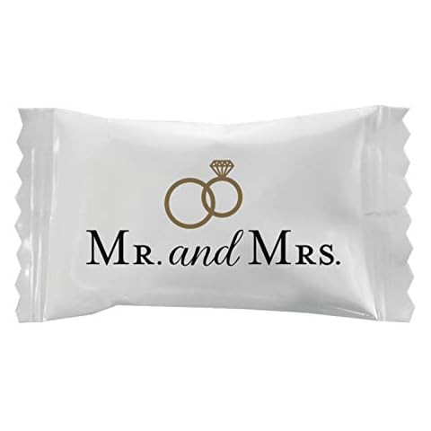 Mr. & Mrs. Wedding Buttermints, Mint Candies, After Dinner Mints, Butter Mint Candy, Fat-Free, In... | Amazon (US)
