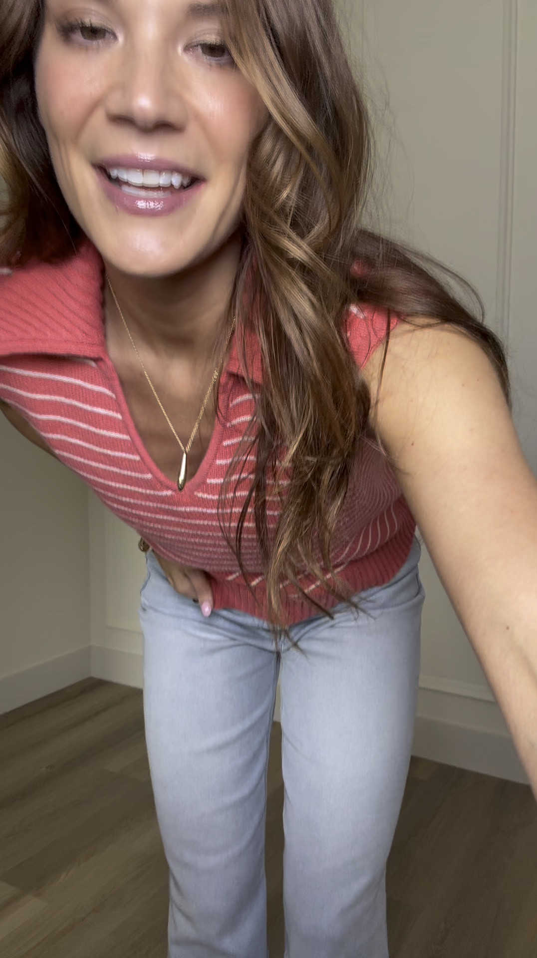 This striped sleeveless sweater is such a good elevated basic for spring and summer. The lightweight knit makes it breathable but still polished, and it pairs perfectly with these wide leg jeans for an easy everyday look that still feels put together.



Striped sweater outfit, Sleeveless knit top, Spring outfit ideas women, Summer outfit inspiration, Casual chic outfits, Wide leg jeans outfit, Tall girl friendly jeans, 6 foot style fashion, Everyday elevated basics, Neutral outfit inspo, Effortless style outfits, Amazon fashion finds, Capsule wardrobe essentials, Casual work outfit ideas, Comfortable stylish outfits, Transitional spring summer looks, Stang and Co

#LTKTall #LTKootd #LTKSeasonal