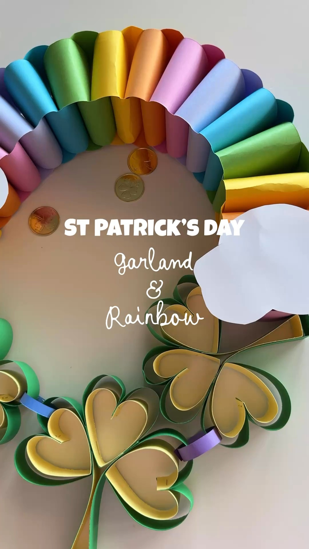 St Patrick’s day garland and paper chains 

#papercrafts #paperchain #garland #kidscrafts #kids #rainbow #stpatricks #easter 

#LTKmomlife #LTKKids #LTKSeasonal