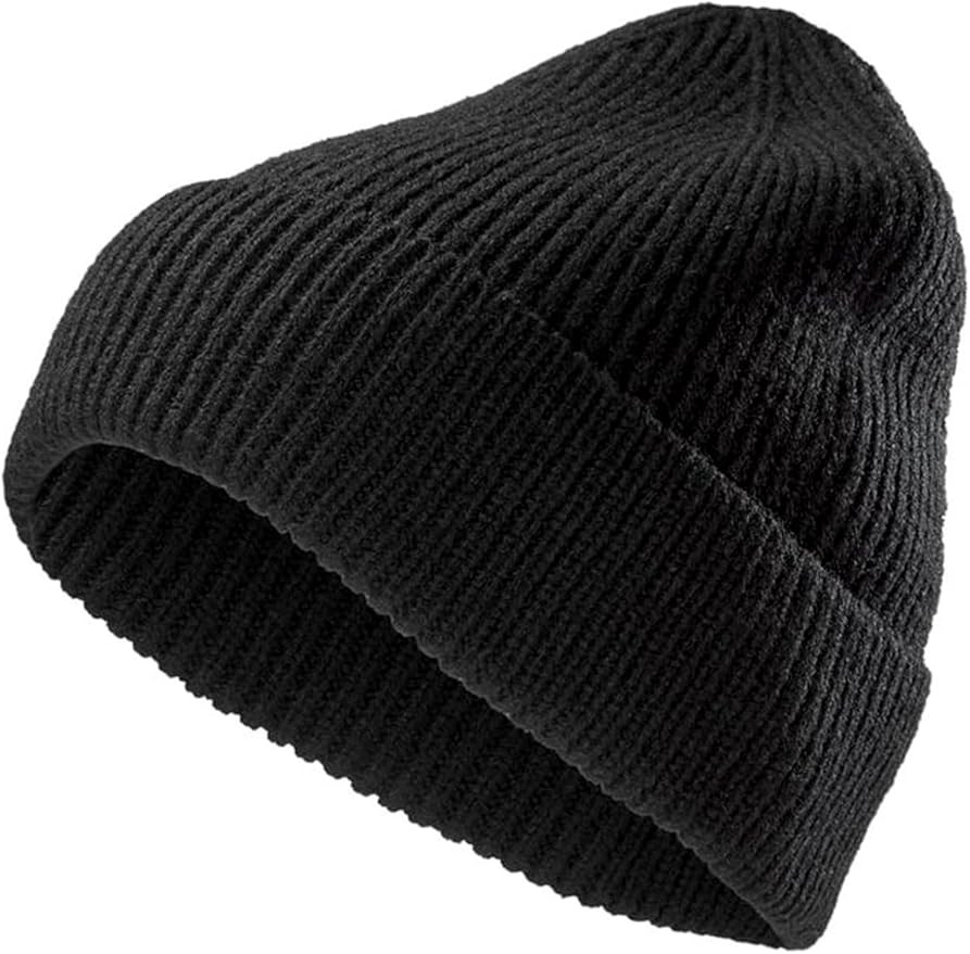 Moss Rose Womens Warm Soft Rib Knit Beanie Skully for Women Men Winter Cuffed Hats | Amazon (US)