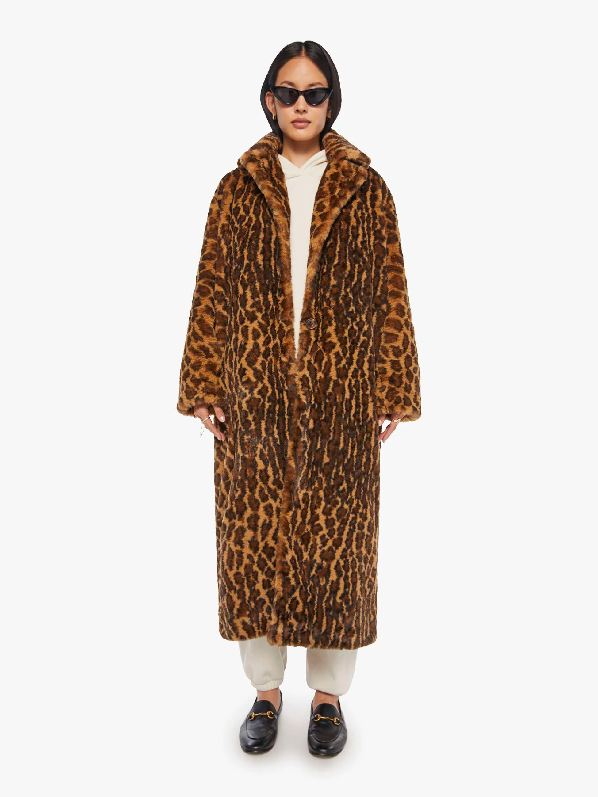 SPRWMN Iris Coat - Leopard | Mother Denim