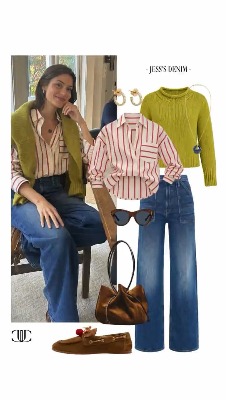 🍂 Great jeans, easy layers, and a calendar full of fall plans.

In this edition of Jess’s Denim, I’m sharing nine chic transitional looks for Wine Wednesday, Friday Night Football, Weekend Brunch, and everything in between. Think lightweight knits, simple jackets, rich fall tones, and elevated accessories that make everyday denim feel a little more polished.

Tap to shop all nine looks and find the outfits you’ll want to wear on repeat all season long. 🤎✨

#LTKStyle #JesssDenim #FallTransition #DenimStyle #FallOutfits #WeekendStyle #FridayNightFootball #BrunchStyle #EverydayStyle #LTKFinds

#LTKootd #LTKSeasonal #LTKOver40