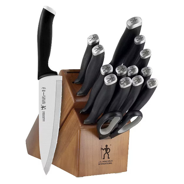 Henckels Silvercap 16pc Never Needs Sharpening Knife Block Set | Target