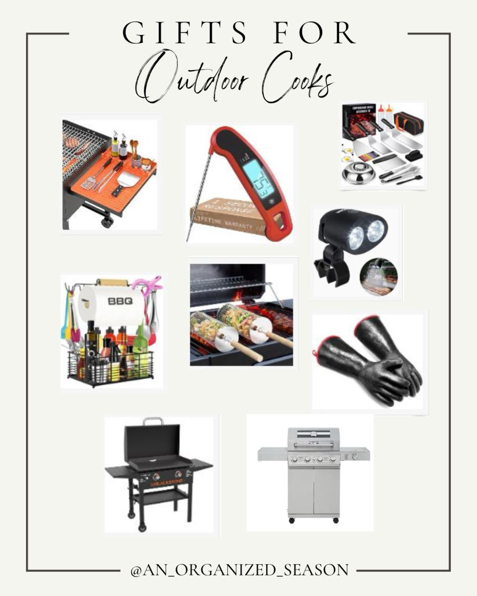 Find the perfect gift for the grill masters and outdoor cooks in your life. Get it here. Shop with An Organized Season.

#LTKCyberWeek #LTKHoliday #LTKGiftGuide