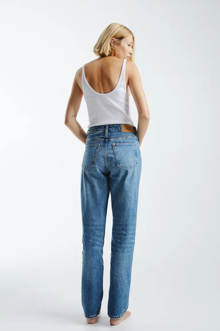 Straight High Jeans | H&M (US + CA)
