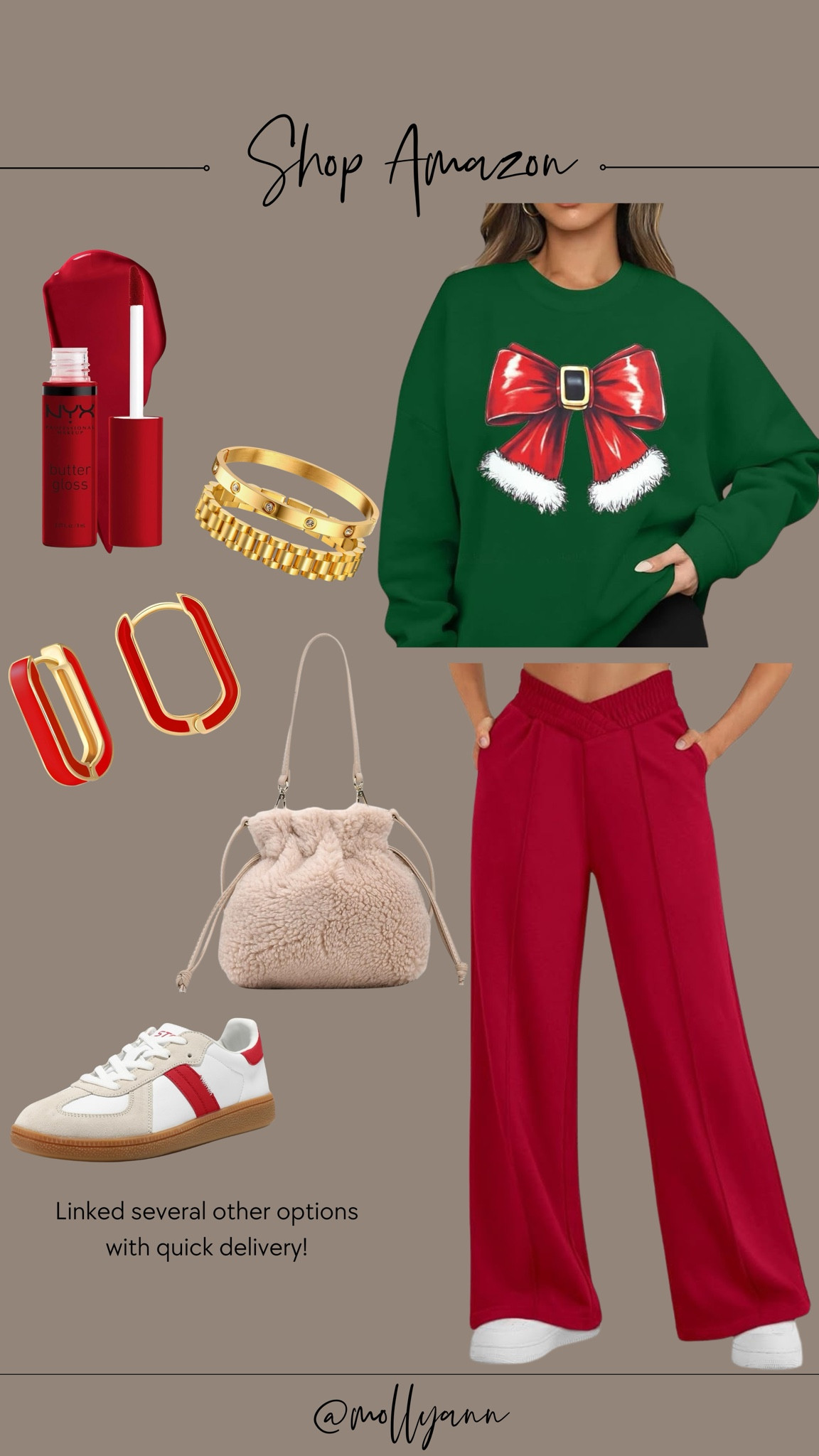 Shop Amazon- Christmas Cute + Comfy Style! 🎄 🎅🏼 

#LTKStyleTip #LTKSeasonal #LTKHoliday