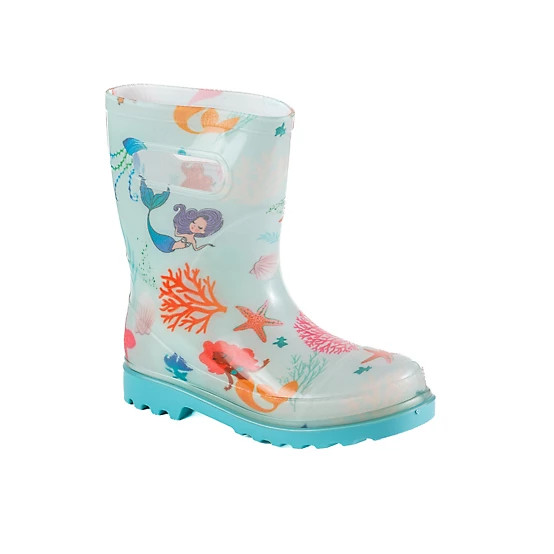 Blue Mountain  Kids' Waterproof Mermaid Boots | Tractor Supply
