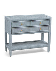 32x27x14 Miridel 3 Drawer Console Table | Marshalls