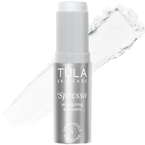 TULA Skin Care Spresso Energizing Eye Balm, Iced - Energizing & Hydrating Caffeine Under Eye Treatment for Dark Circles, Portable and Perfect to Use On-the-go, 0.35 oz. | Amazon (US)
