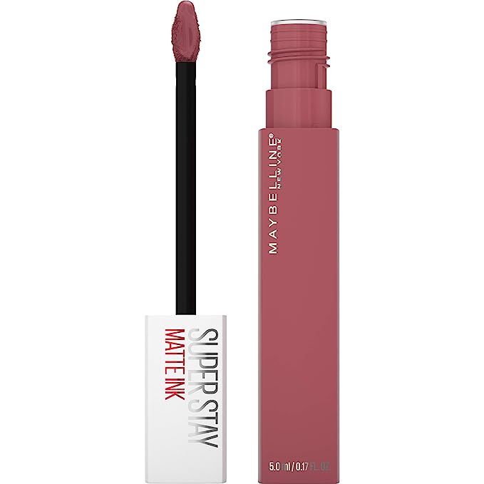 Maybelline New York Superstay Matte Ink Liquid Lipstick, Ringleader, 0.17 Ounce | Amazon (US)