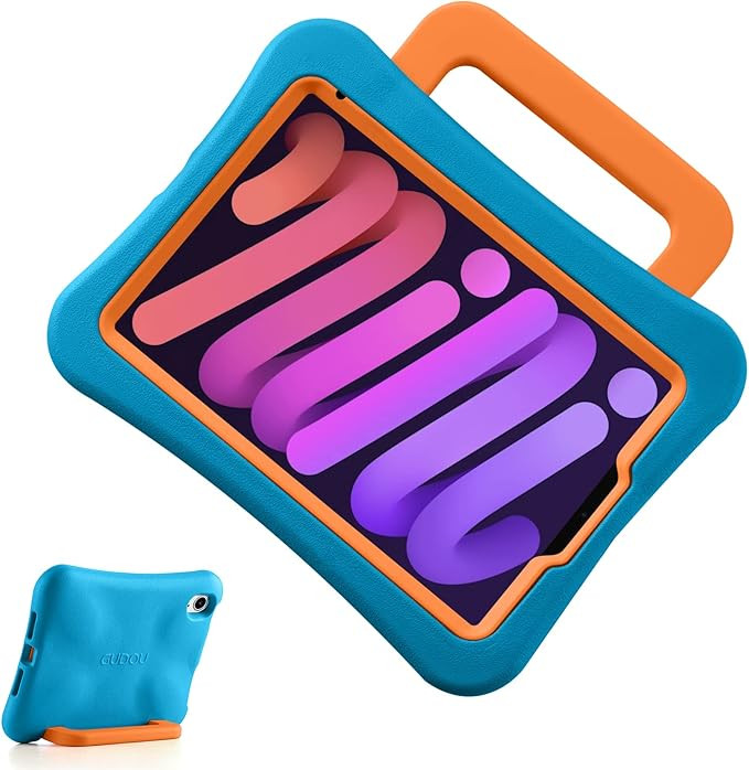 Kids Case for iPad mini 7 (A17 Pro) 2024 /iPad Mini6 2021, Light Weight Heavy Duty/Shockproof/Dro... | Amazon (US)
