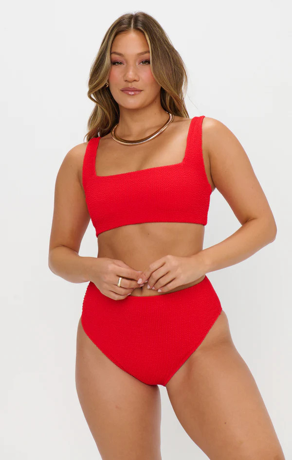 Sail Bottom ~ Hot Tamale Red Scrunch | Show Me Your Mumu