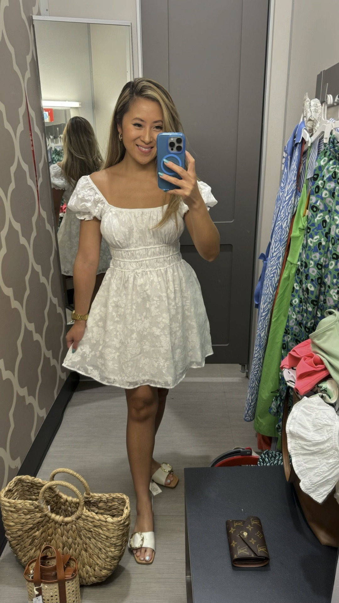 Are you looking for the perfect little white dress? Tap into Target’s Circle sale this Sunday (or get them now before they sell out!)!!! The best thing about these looks? THEY HAVE POCKETS! Some of these dresses actually come in a variety of colors so check my links and scroll through!  Peep the bottom of the screen for shoes and bag!#littlewhitedress #mididress #matchingset #strawbag

#LTKstyletip #LTKVideo #LTKxTarget