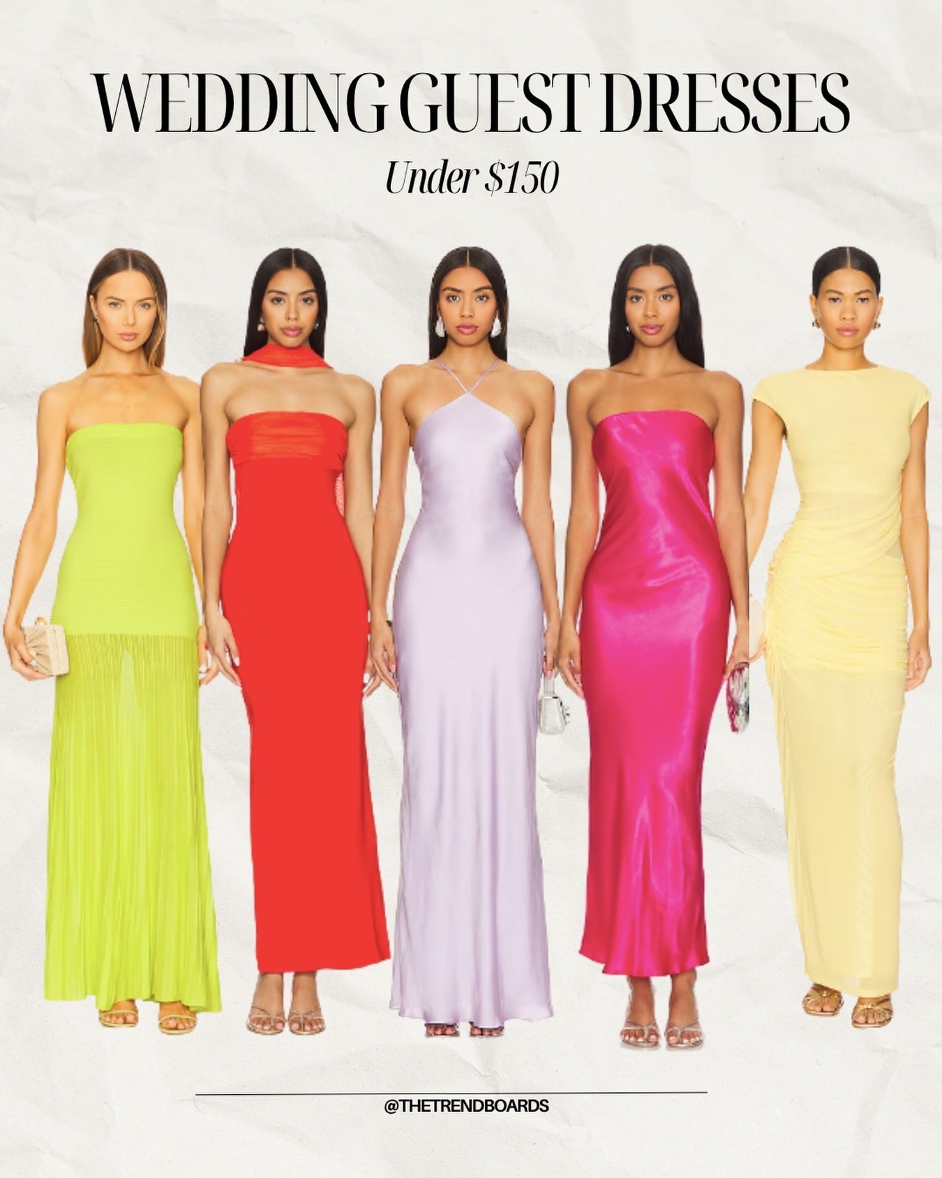 Love these colorful wedding guest dress options for Summer! All under $150 🌸

#weddingguestdresses2026 #weddingstyles #summerdressing #dressfinds