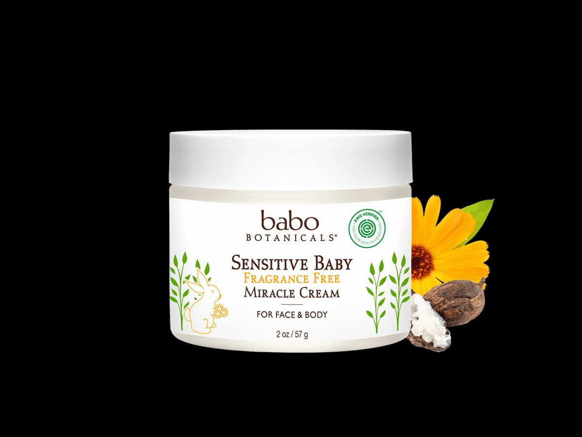 Sensitive Baby Fragrance Free Miracle Cream | Babo Botanicals