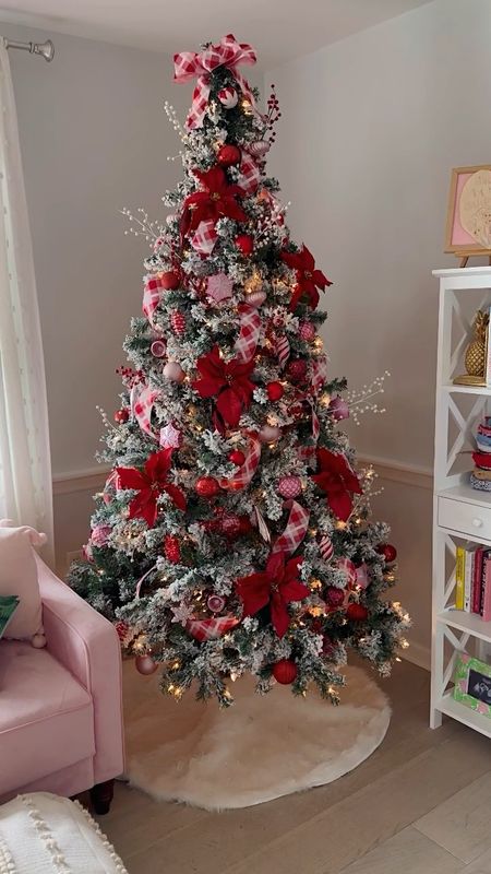 My flocked Christmas tree from Walmart has been a favorite for years now and is on major sale today! 

#LTKHoliday #LTKsalealert #LTKhome