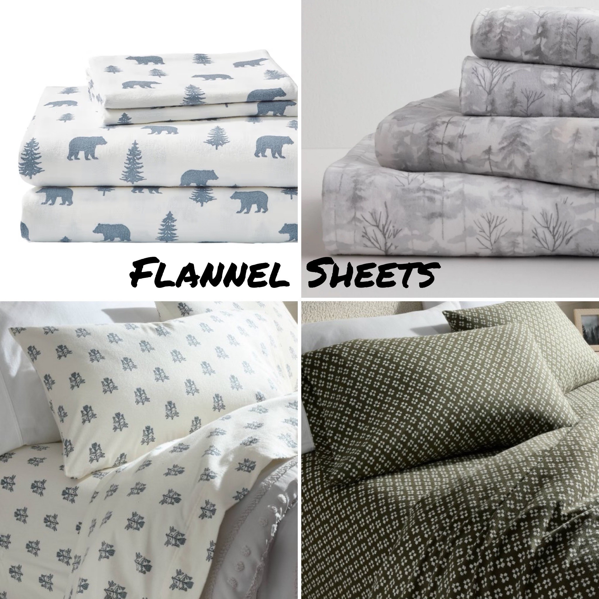 Our flannels sheets this year. Target, kohls, eddie Bauer, cozy Christmas, winter bedding, sale

#LTKHome #LTKSeasonal #LTKHoliday