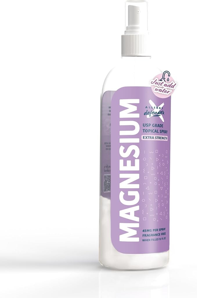 Magnesium Oil Topical Spray Extra Strength 12oz - USP, BP, JCP & Ph EUR Grade, Fast Drying, Unsce... | Amazon (US)