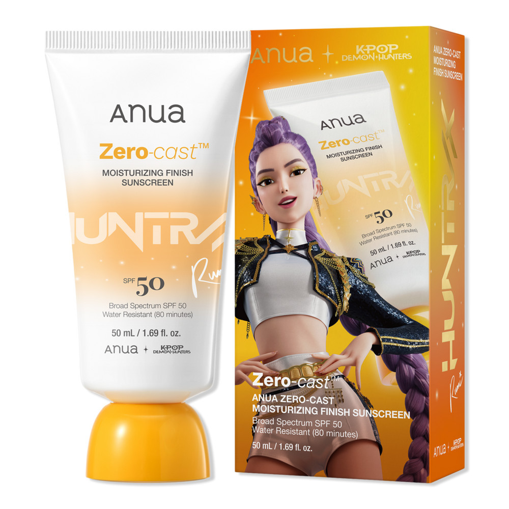 ANUA KPop Demon Hunters Zero-Cast Moisturizing Finish Sunscreen | Ulta