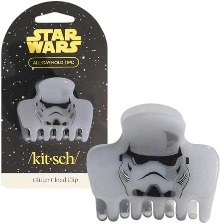 Kitsch x Star Wars Stormtrooper Glitter Hair Clip for Women – Iconic Galaxy-Inspired Claw Clip ... | Amazon (US)