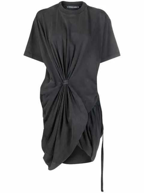 T-Shirtkleid mit betonter Taille | Farfetch (DE)