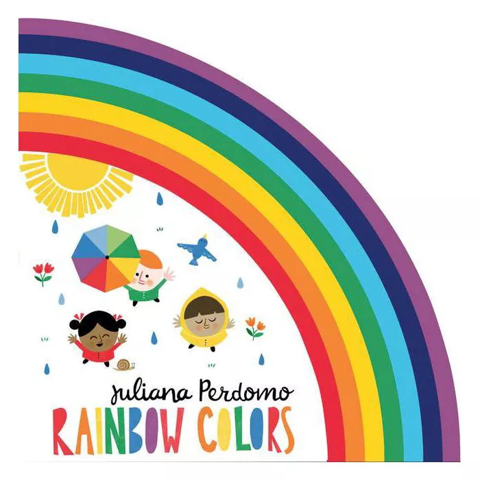 Rainbow Colors - by  Words&pictures (Board Book) | Target