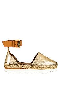 See By Chloe Glyn Flat in Gold from Revolve.com | Revolve Clothing (Global)