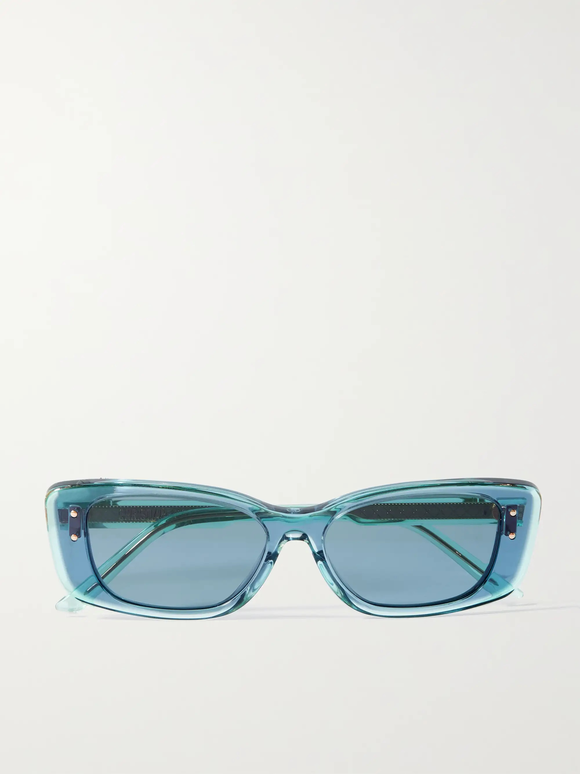 DIOR EYEWEARDiorHighlight S21 rectangle-frame acetate sunglasses | NET-A-PORTER (US)