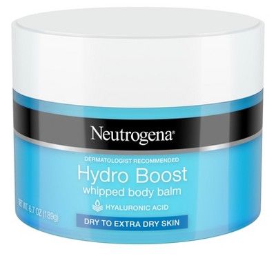 Neutrogena Hydro Boost Hydrating Hyaluronic Acid Whipped Body Balm - 6.7oz | Target