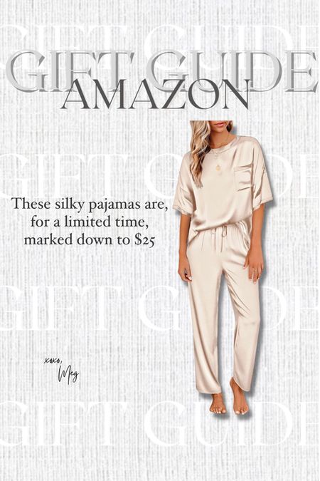 Silky jammies are the perfect gift ❤️

#LTKsalealert #LTKHoliday #LTKGiftGuide