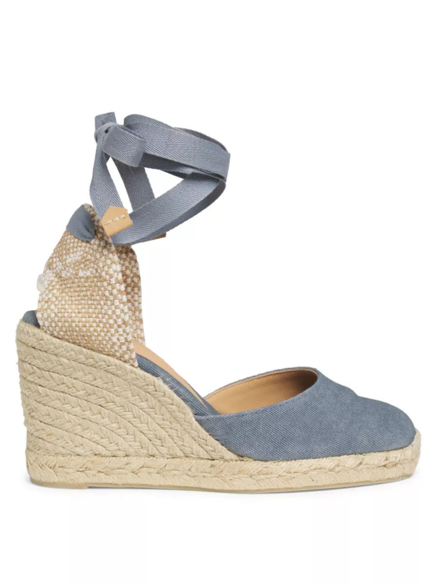 Castañer Carina Cotton Canvas Espadrilles | Saks Fifth Avenue | Saks Fifth Avenue