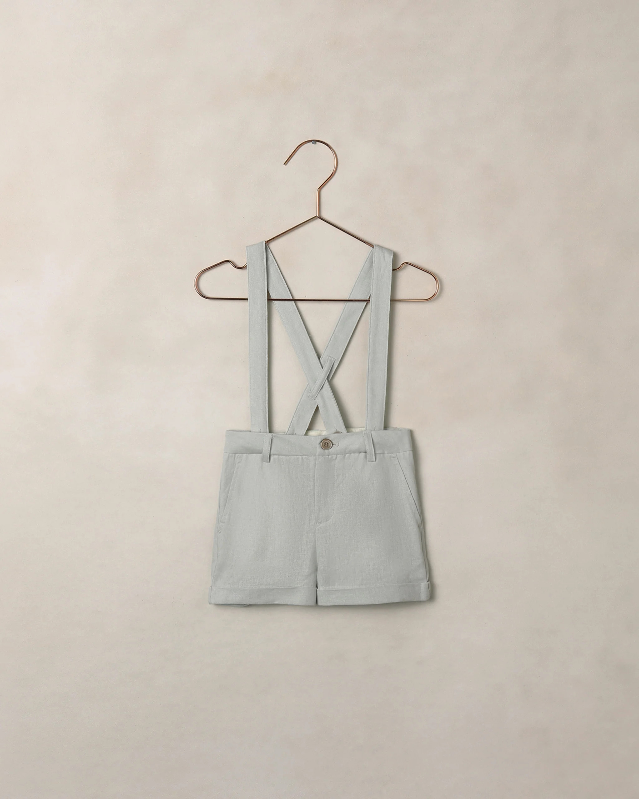 Suspender Short Heathered Mist | Rylee + Cru