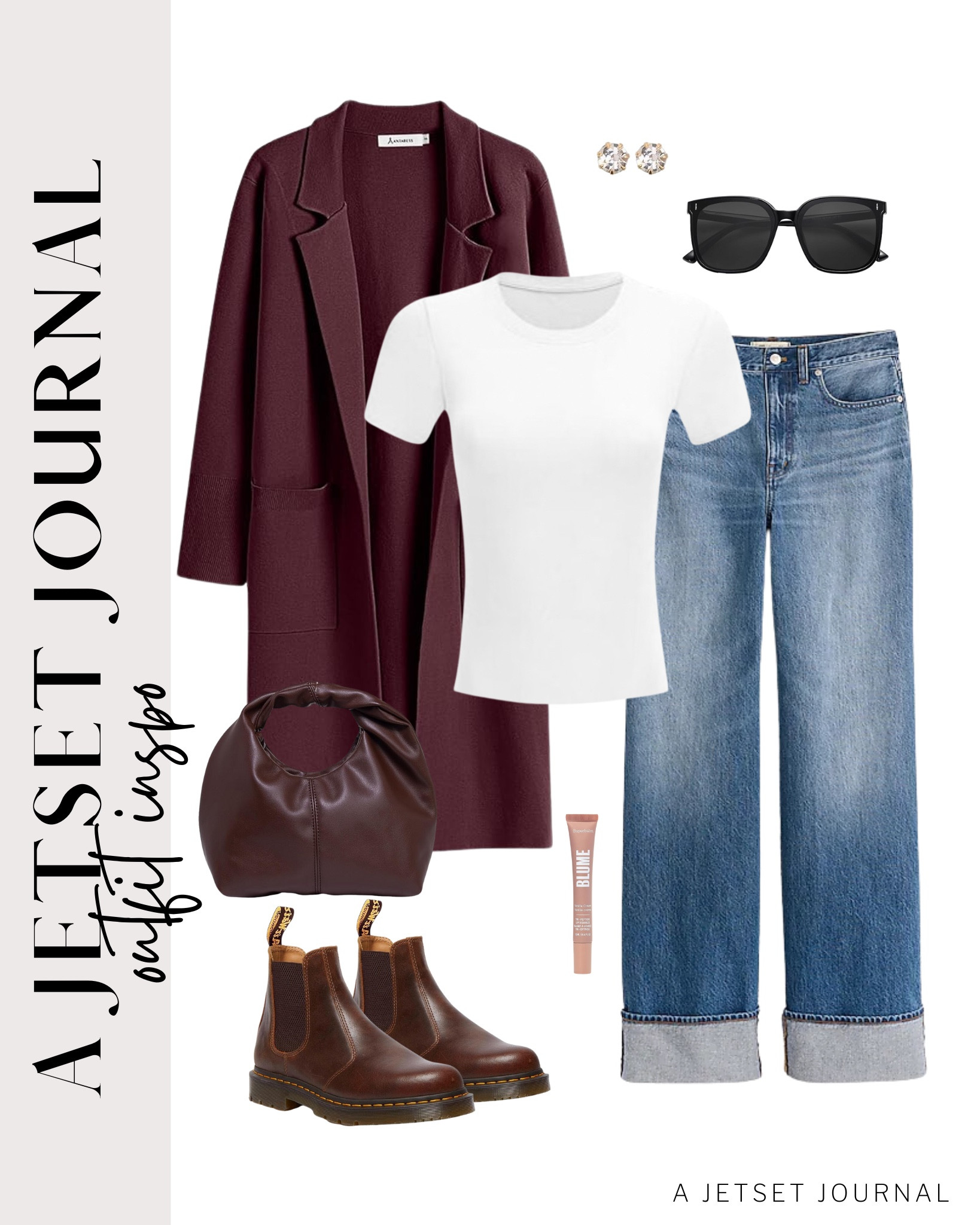 Take a look at the latest trendy jeans and get tips on how to style them perfectly!
front cardigan jacket, puffer shoulder bag, trendy look, on the go look, saddle bag, fall outfit idea, layering pieces, favorite picks, outfit idea

#LTKStyleTip #LTKSeasonal #LTKU