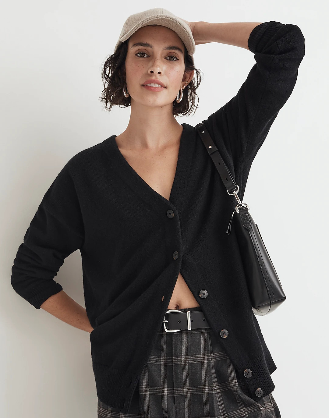 V-Neck Relaxed Cardigan | Madewell