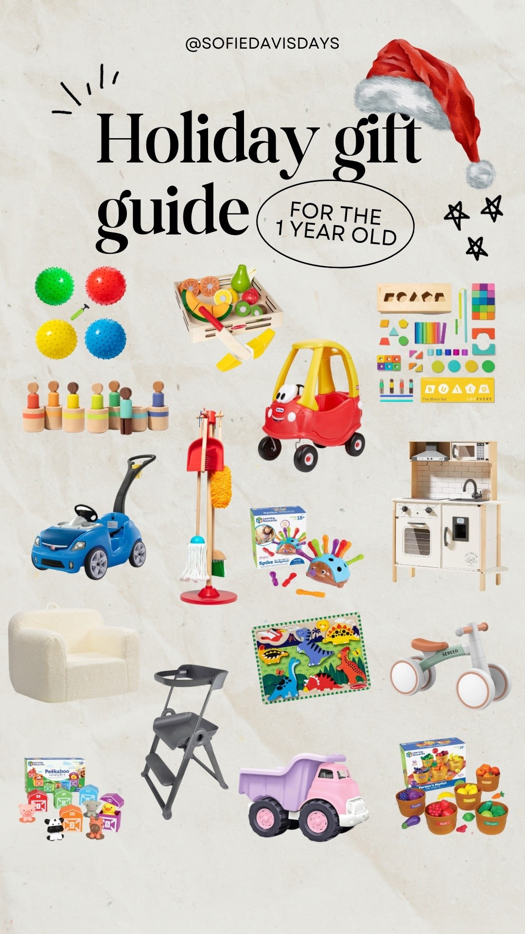 Gift ideas for the 1 year old!

1 year old gift guide, toddler gift guide, gifts for toddlers, toddler gifts

#LTKKids #LTKGiftGuide #LTKBaby