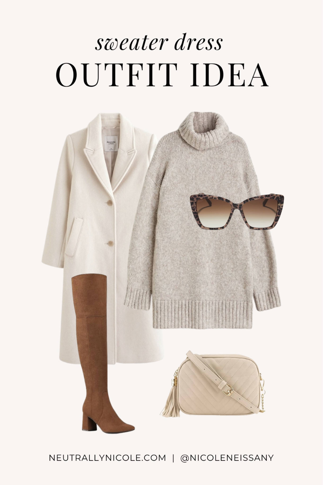 Sweater dress outfit — perfect for brunch, parties, date night & more!

// fall sweater dress outfit, winter sweater dress outfit, sweater dress, sweater dress outfit, fall fashion, fall outfit, fall outfits, fall trends, winter fashion, winter outfit, winter outfits, winter trends, what to wear for the holidays, holiday outfit, Christmas outfit, dressy casual outfit, dressy outfit, casual outfit, everyday outfit, coffee outfit, brunch outfit, date night outfit, holiday party outfit, party outfit, gifts for her, holiday gift guide for her, gift guide, turtleneck sweater dress, mini sweater dress, dad coat, wool coat, over the knee boots, leopard print sunglasses, fall boots, winter boots, Amazon fashion, Lulus, Abercrombie, Dolce Vita, Revolve, neutral outfit (12.4)

#liketkit 

#LTKfindsunder100 #LTKHoliday #LTKitbag #LTKstyletip #LTKtravel #LTKSeasonal #LTKparties #LTKfindsunder50 #LTKshoecrush #LTKsalealert #LTKGiftGuide