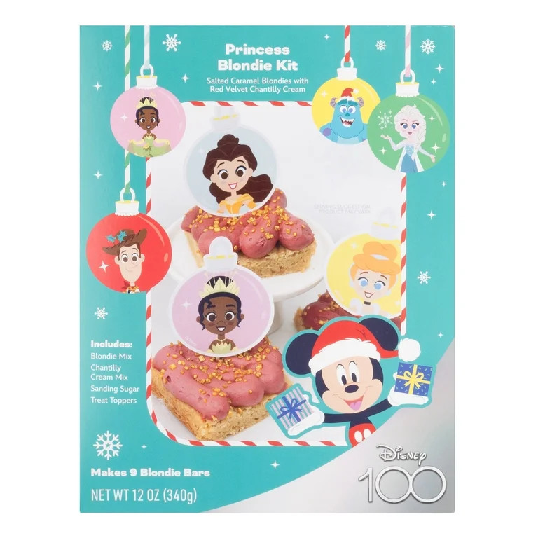 Disney Princess Blondie Kit, Makes 9 Blondie Bars Bar Mixes | Walmart (US)