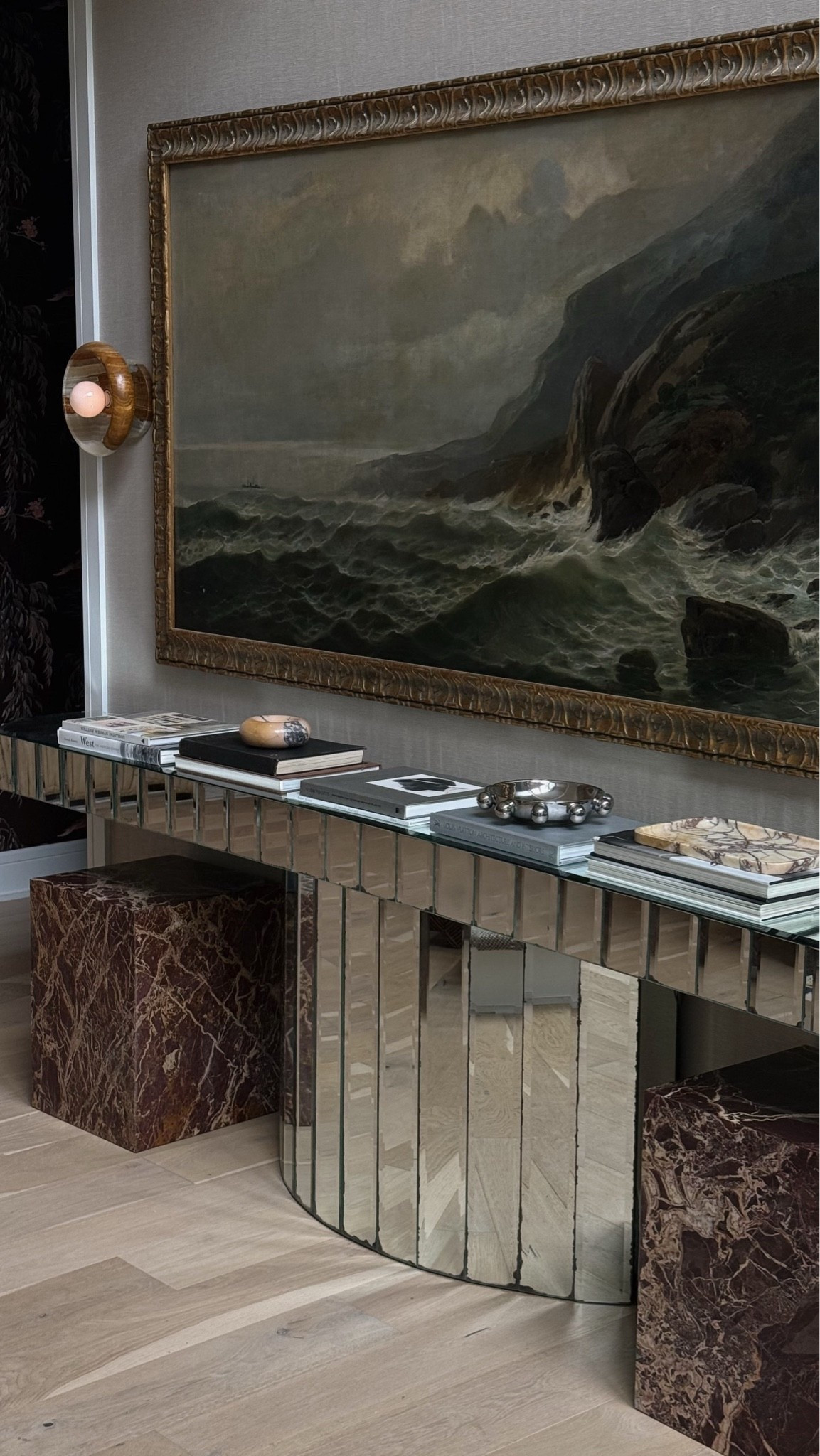 a moody foyer entrance

#LTKHome