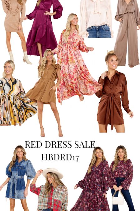 Red dress sale! Use code HBDRD17 24 hours only!!! 
Fall finds
Fall fashion 
Boutique fashion 

#LTKSeasonal #LTKHalloween #LTKunder100