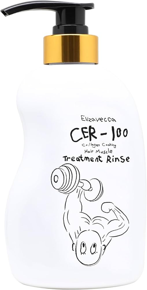 Elizavecca Collagen Coating Hair Treatment Rinse 500ml - Moisturizing Conditioner for Dry Damaged... | Amazon (US)