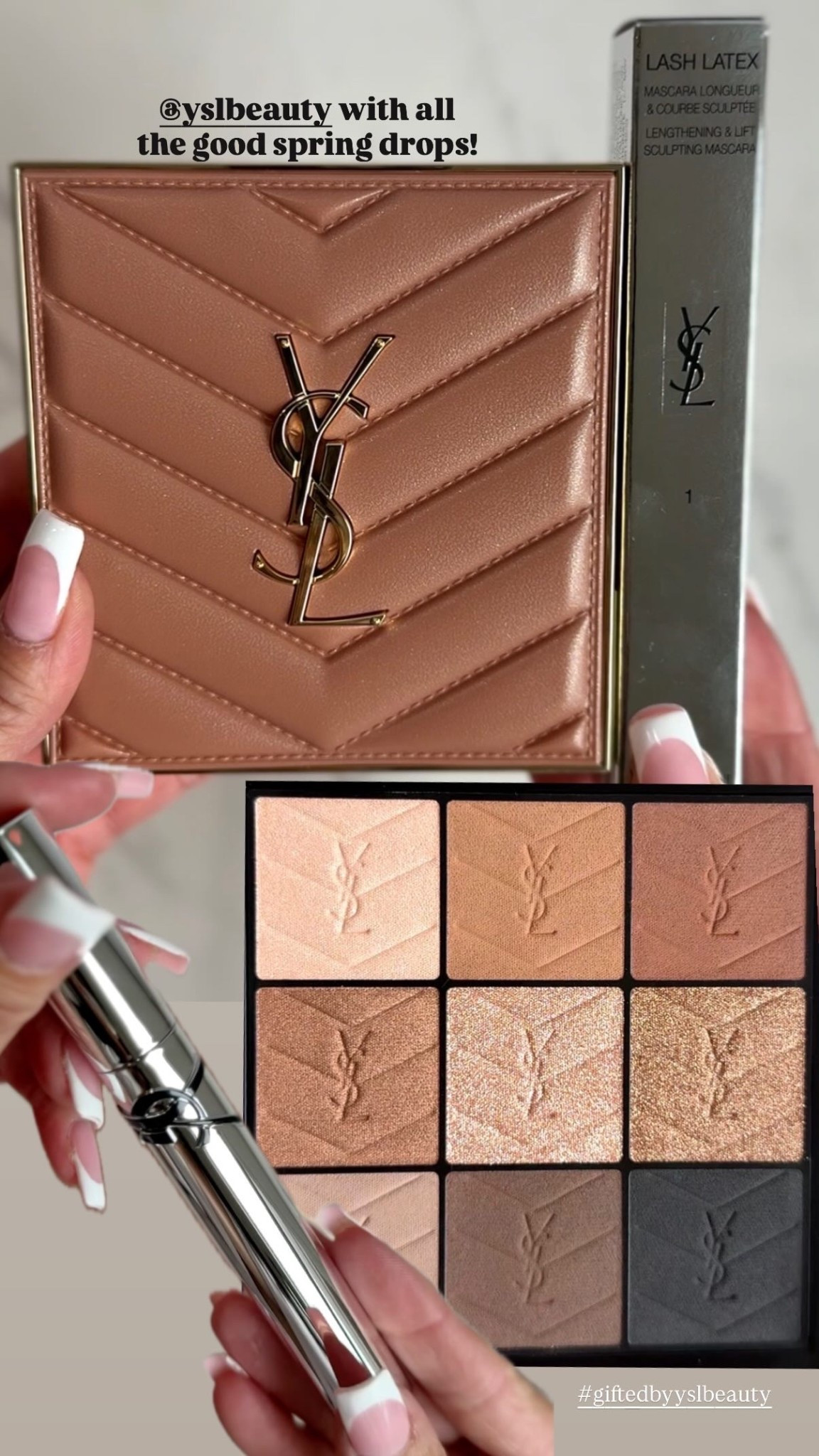 The new YSL GIANT eyeshadow clutch dropped and I paired it with the new Lash Latex mascara. Obsessed! 

#LTKBeauty #LTKgrwm #LTKootd